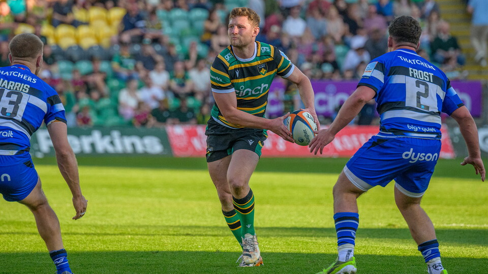 Fraser Dingwall of Northampton Saints