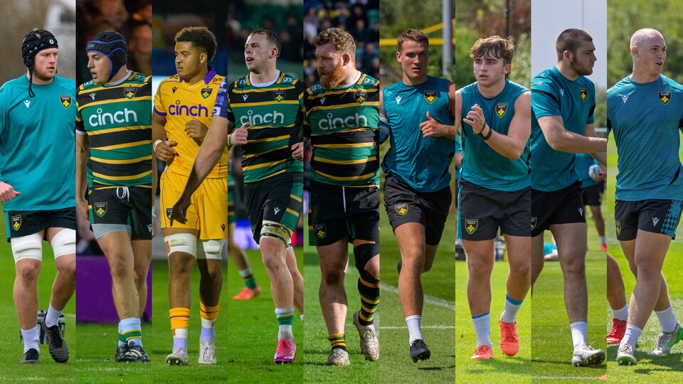 Nine players are departing Northampton Saints this summer