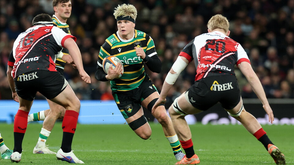 Henry Pollock of Northampton Saints