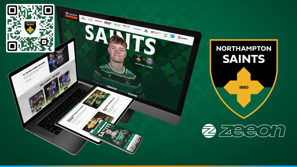 Matchday Programme for Saints vs Bath