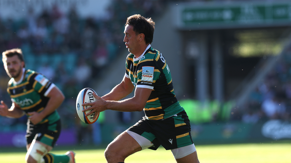 Alex mitchell of northampton saints