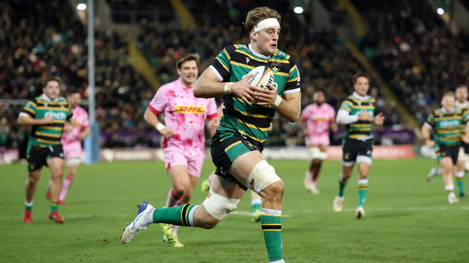 Alex Coles of Northampton Saints