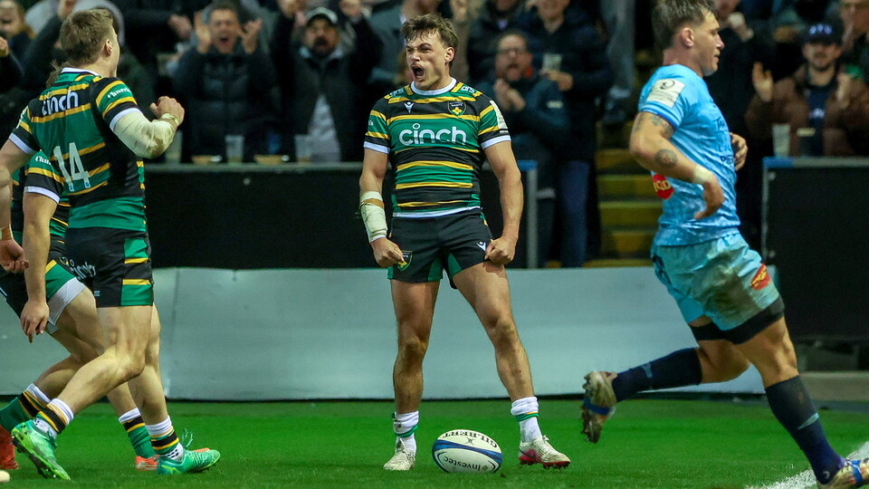 George Furbank of Northampton Saints 