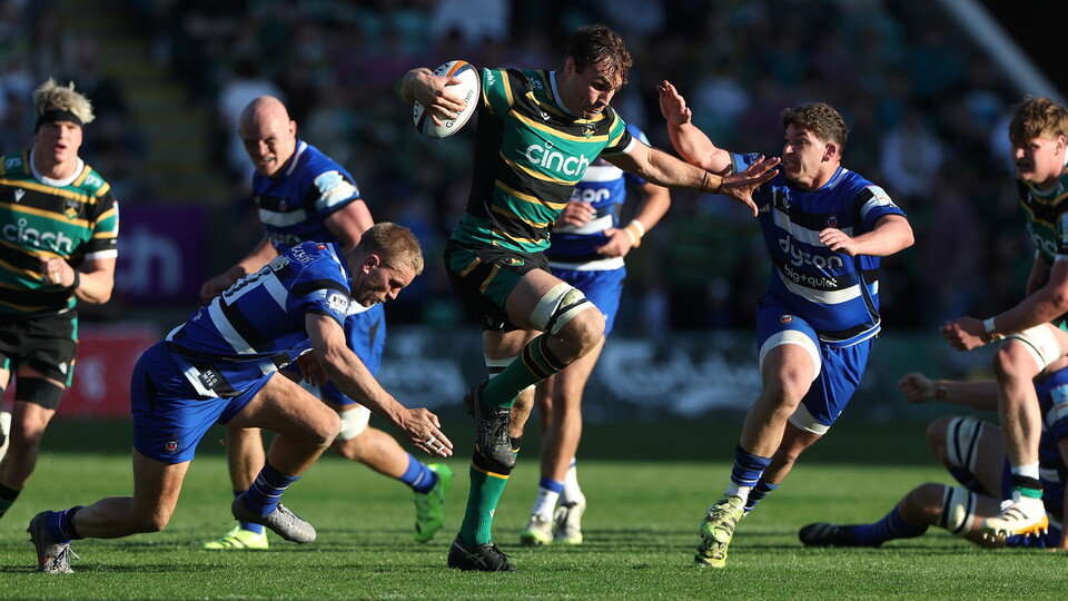 Josh Kemeny of Northampton Saints