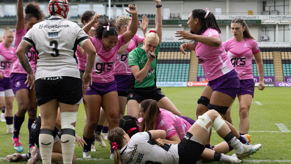 Lightning score against Saracens.