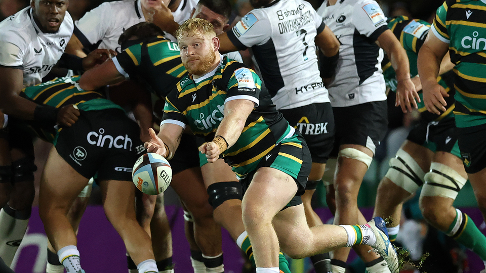 Robbie Smith of Northampton Saints