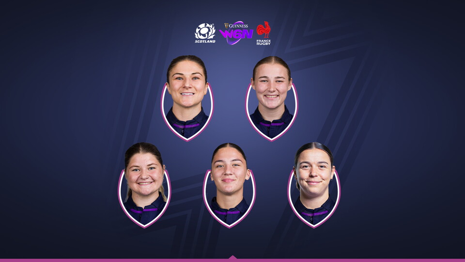 Lightning’s Scotland players picked to face France.