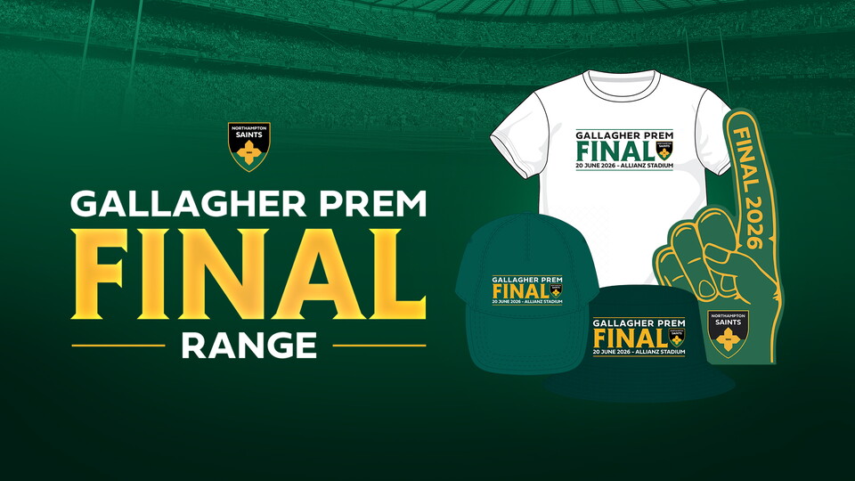 PREM Final 2026 merchandise available from Saints Store now