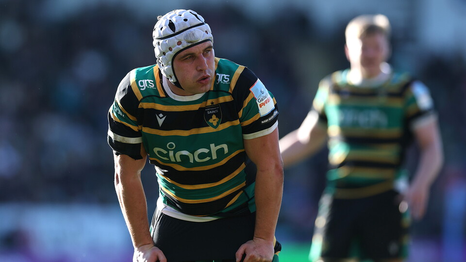 Curtis Langdon of Northampton Saints