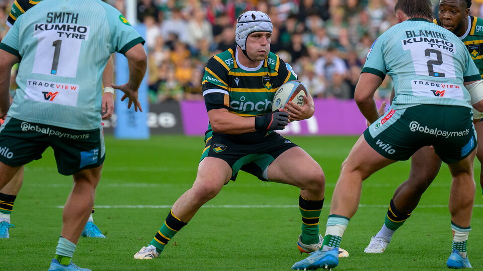Curtis Langdon of Northampton Saints