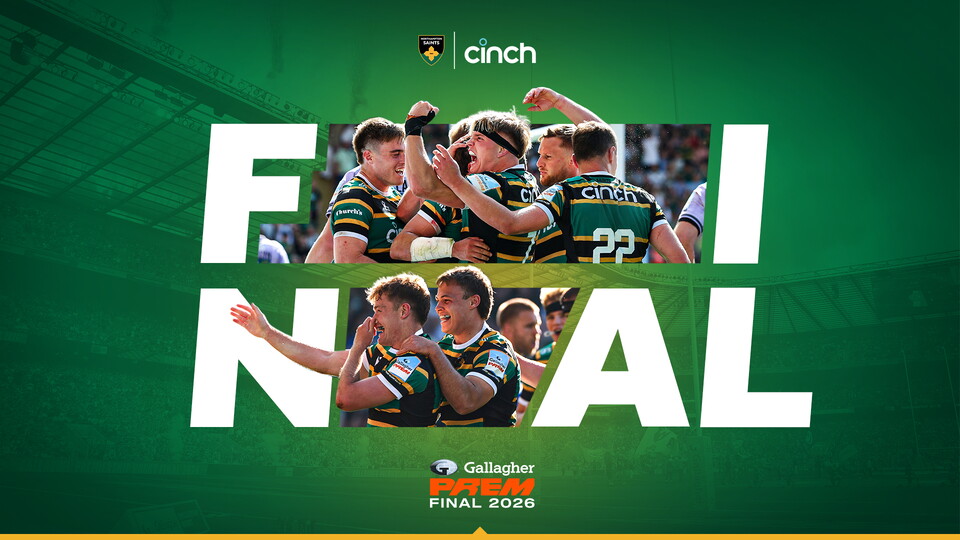 Northampton Saints have reached the Gallagher PREM Final