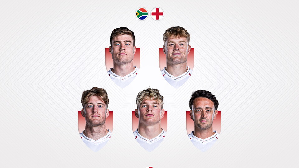 Five Saints to face South Africa with England