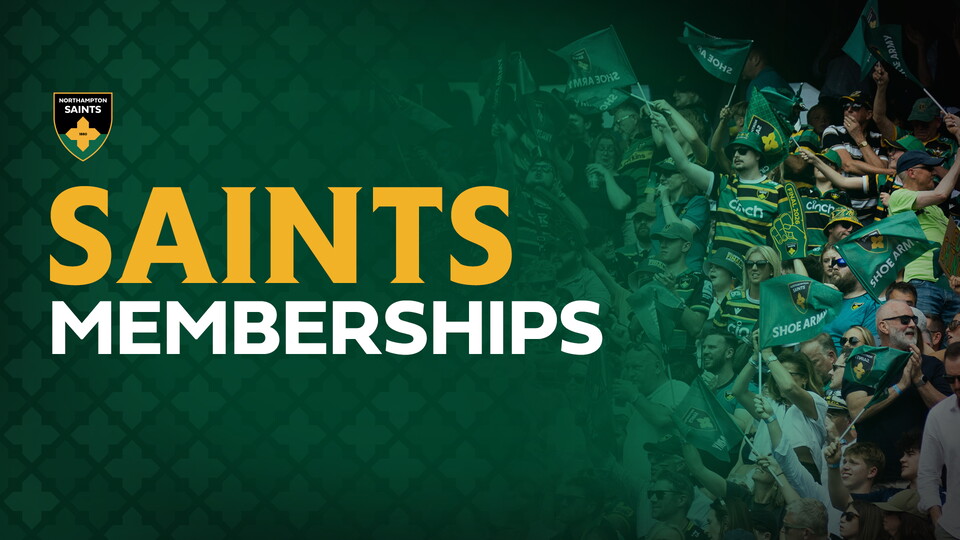 Saints Memberships are now on sale for 2026/27