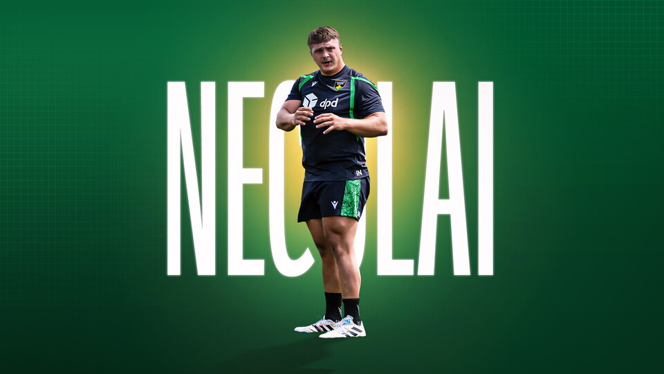 Ion Neculai has joined Northampton Saints