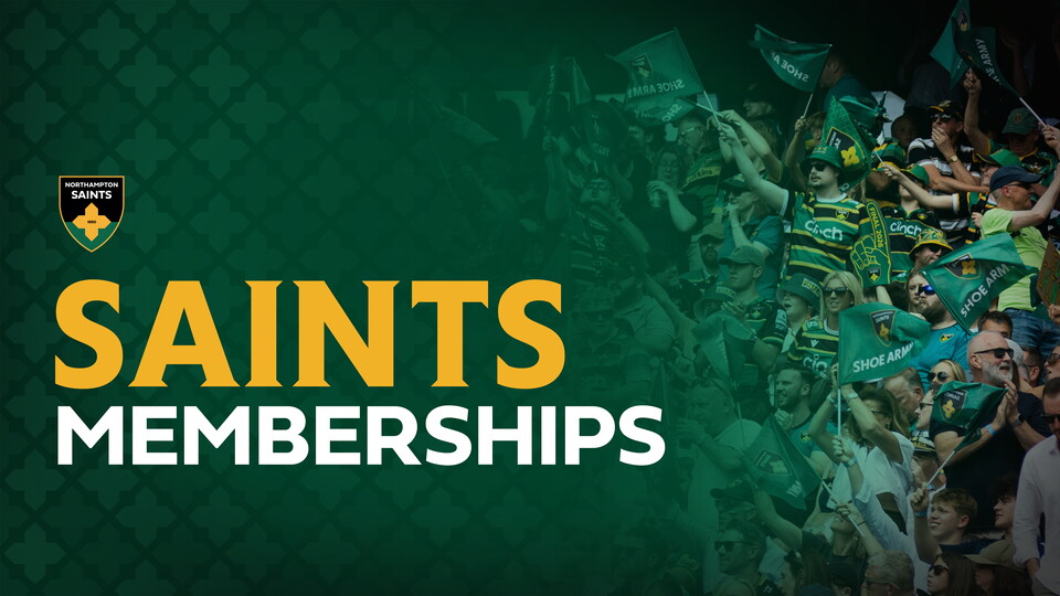 Saints Memberships are now on sale for 2026/27