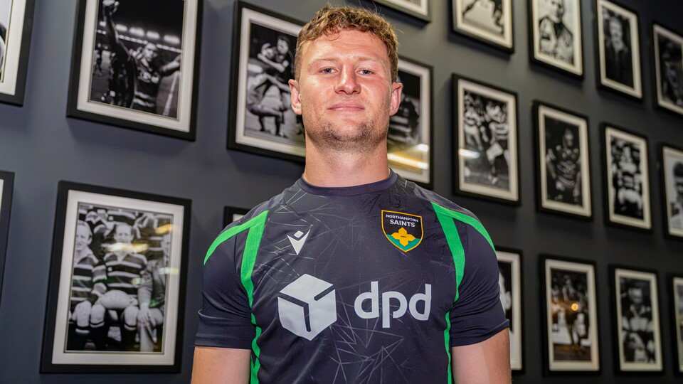 Fraser Dingwall of Northampton Saints