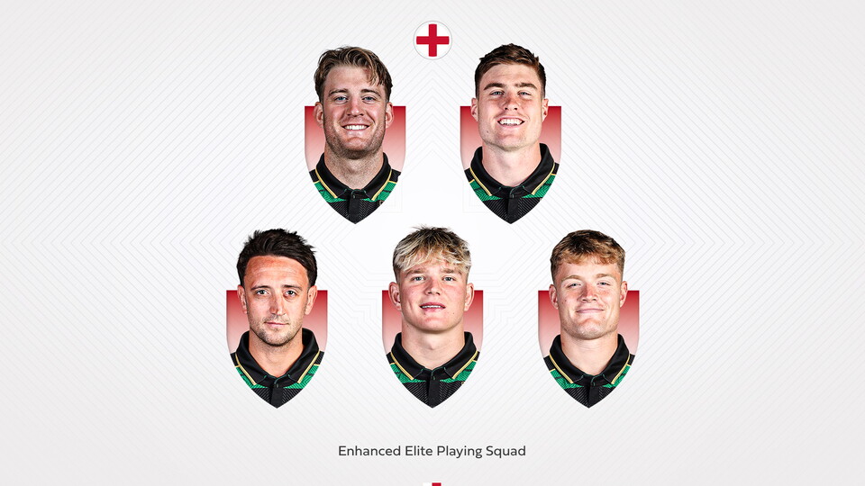 England EEPC contingent from Northampton Saints.