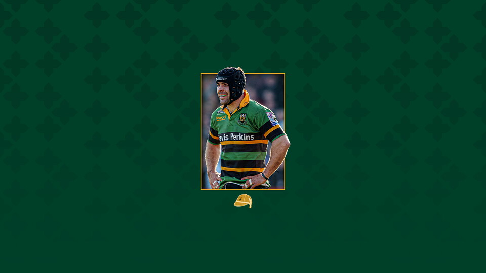 Budge Pountney is an inductee of the Saints Hall of Fame