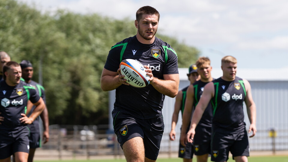 Josh Taylor of Northampton Saints