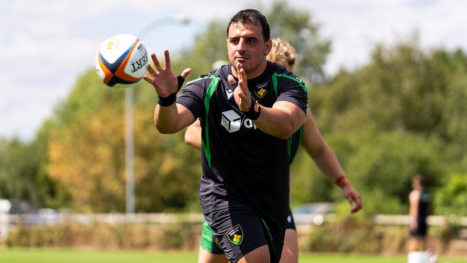 Leftheri Zigiriadis of Northampton Saints