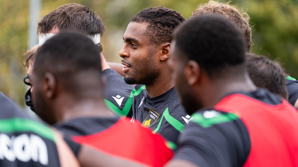 Chunya Munga of Northampton Saints