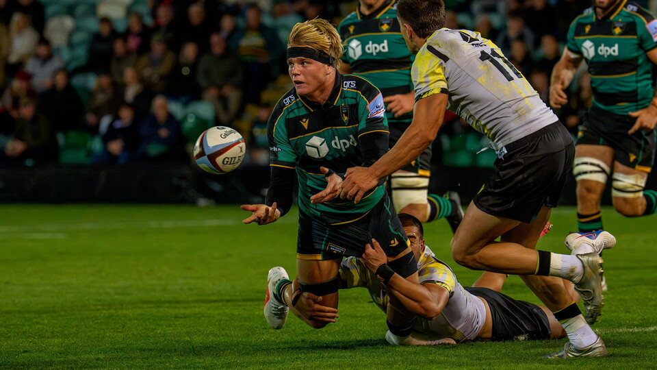 Henry Pollock of Northampton Saints