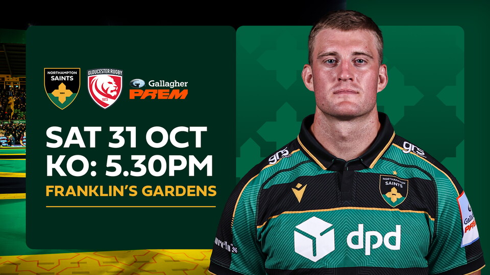 Saints vs Gloucester: Tickets on sale now!