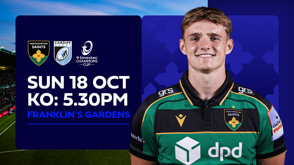 Saints vs Cardiff: Tickets on sale now!
