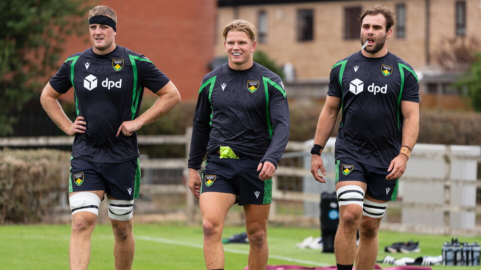 Henry Pollock of Northampton Saints