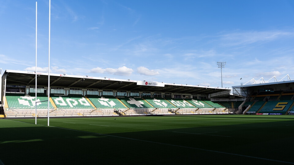 DPD Stadium at Franklin’s Gardens is home to Northampton Saints