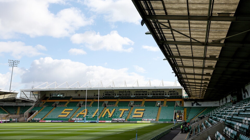 DPD Stadium at Franklin’s Gardens is home to Northampton Saints