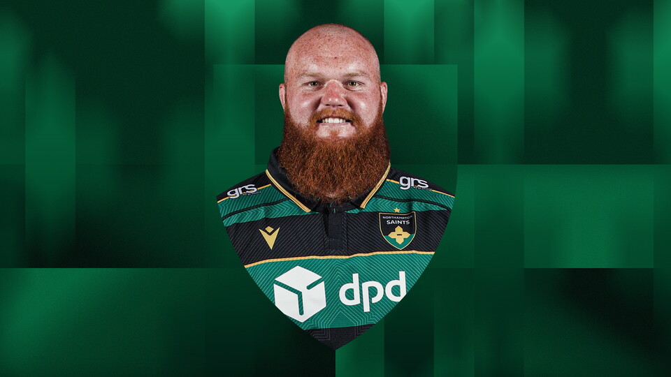 Jordan Els of Northampton Saints
