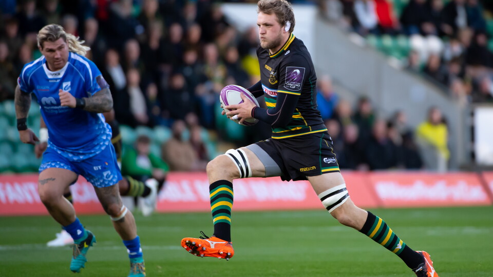 Jamie Gibson pens new contract with Northampton Saints