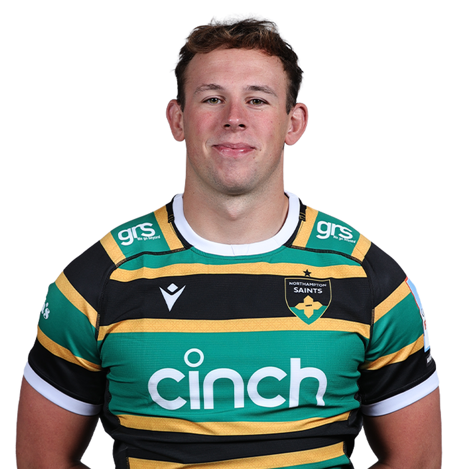 Fyn Brown of Northampton Saints 