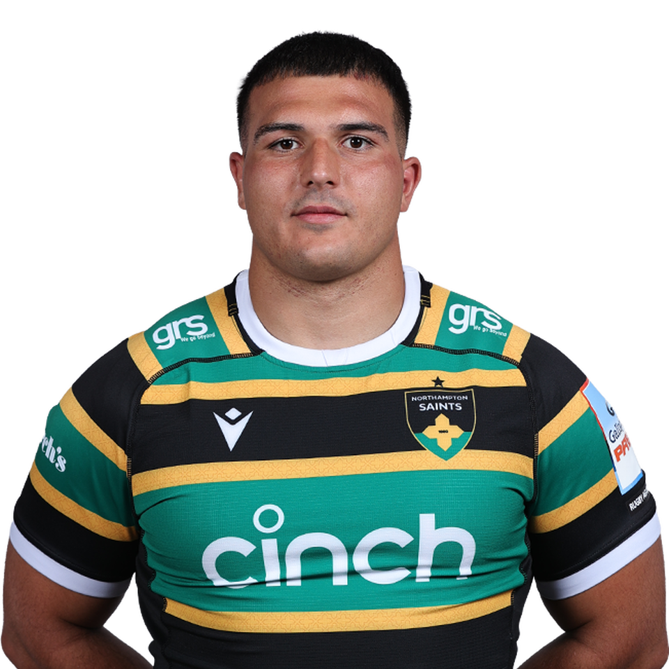 Danilo Fischetti of Northampton Saints