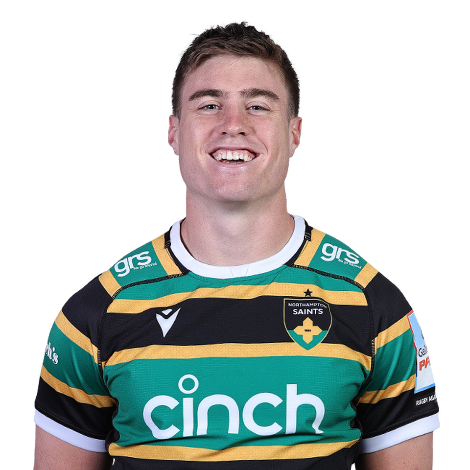Tommy Freeman of Northampton Saints
