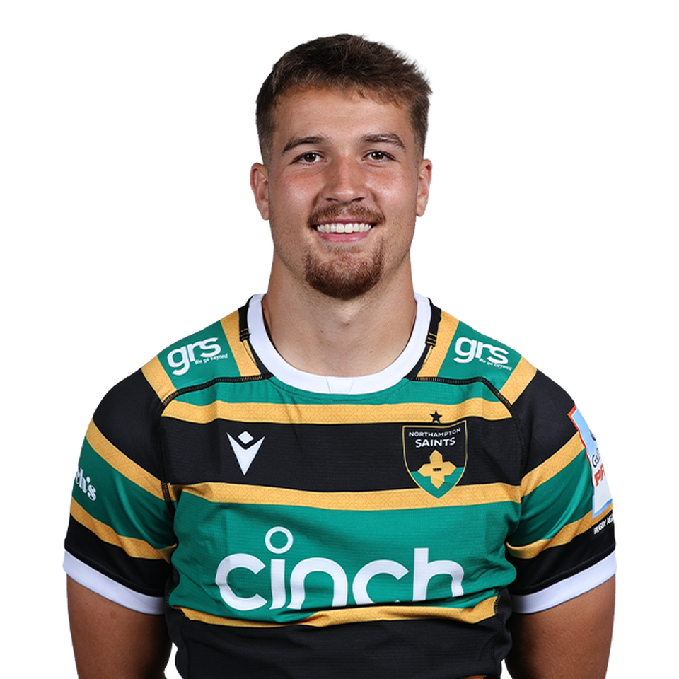Will Glister of Northampton Saints