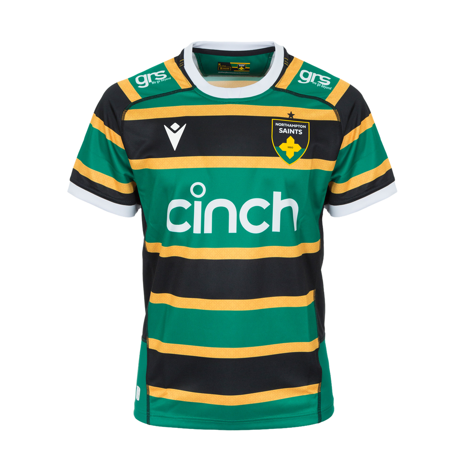 Northampton Saints home jersey