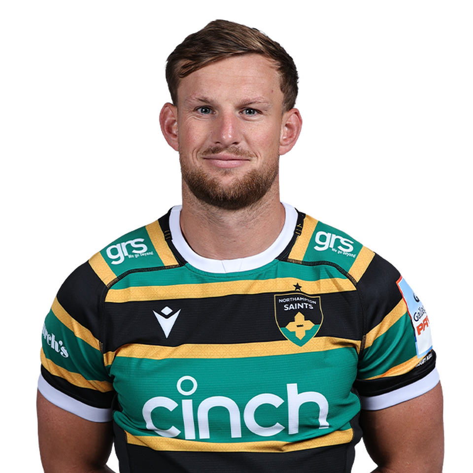 Rory Hutchinson of Northampton Saints