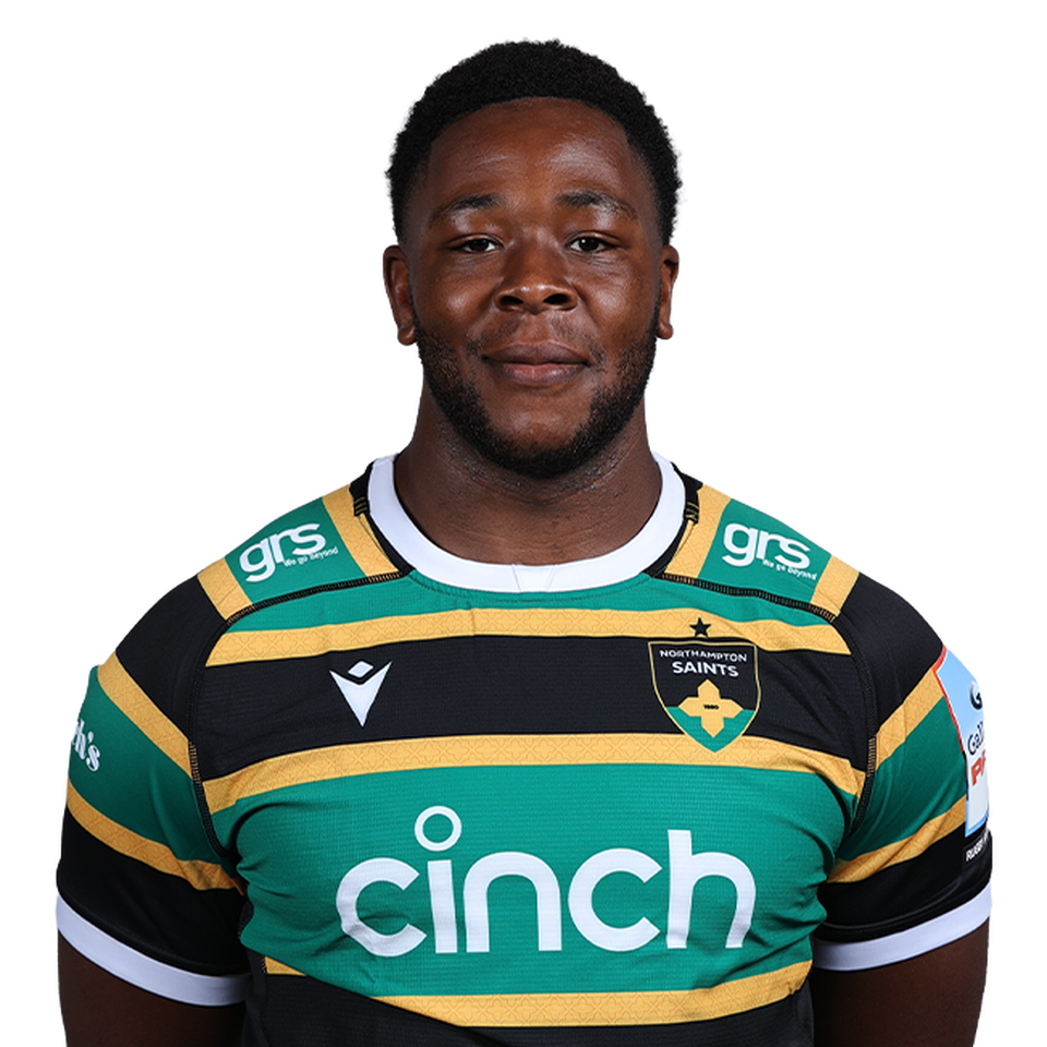 Emmanuel Iyogun of Northampton Saints