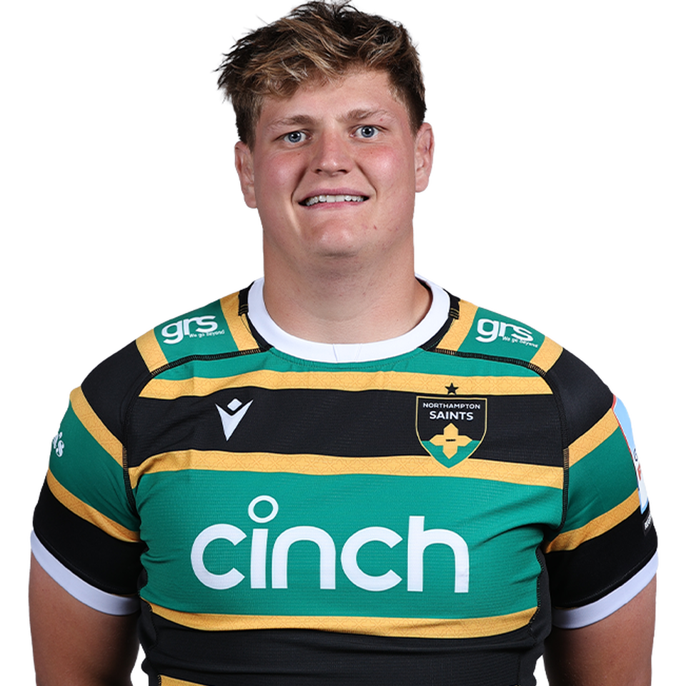 Ed Prowse of Northampton Saints
