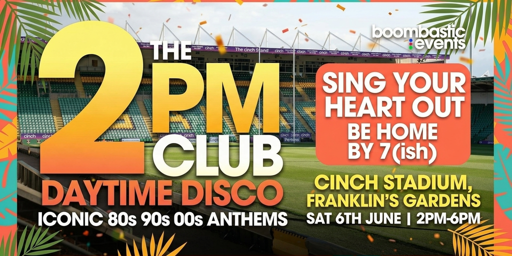 The 2PM Club Daytime Disco returns to cinch Stadium this summer