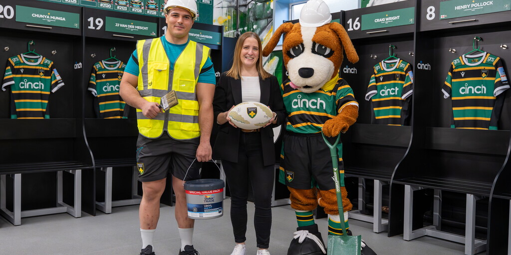 Northampton Saints & Travis Perkins Support Grassroots Clubs with Materials Prize